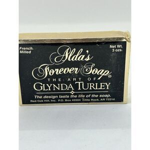 Vintage‎ Alda's Forever Soap The Art Of Glynda Turley French Milled Sealed New